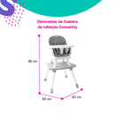 Cadeira de Refeição Convertty 8 em 1