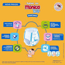 Kit Com 4 Fraldas Turma da Mônica Baby Shortinho