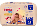 Kit com 4 Fraldas Turma da Mônica Baby Giga Premium