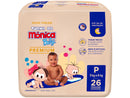 Kit com 4 Fraldas Turma da Mônica Baby Giga Premium