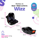 Bebê Conforto Wizz com Base
