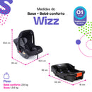 Bebê Conforto Wizz com Base