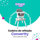 Cadeira de Refeição Convertty 8 em 1