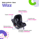 Bebê Conforto Wizz com Base